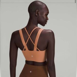Lululemon Light a Cloud Bra in Dusty Clay